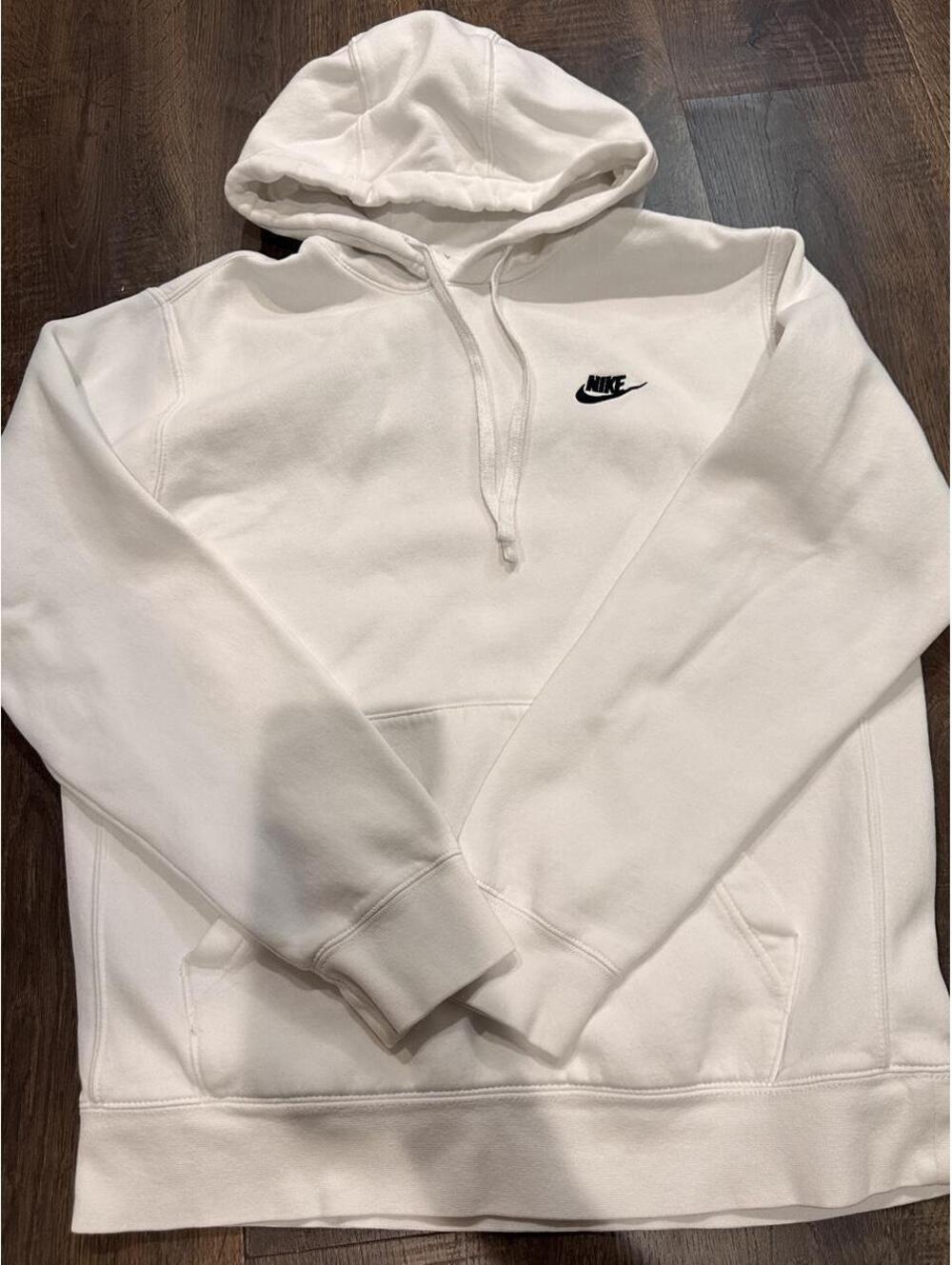 Nike Men's White Hoody